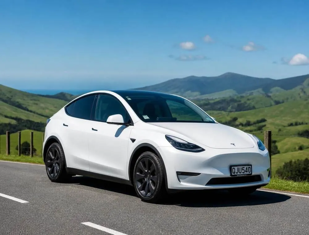 Tesla Model Y — fully electric SUV for quiet intercity travel