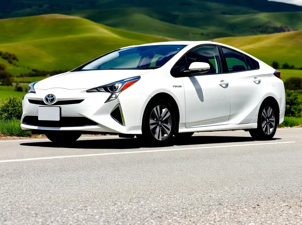 Toyota Prius — efficient hybrid sedan